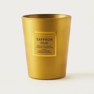Scented Space Saffron Oud 3-Wick Perfumed Candle - 15 cms