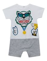 Kenzo Kids  Overalls And Jumpsuits - Grey - thumbnail