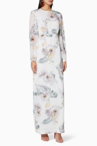 Sonna Woodland-Print Maxi Dress