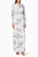 Sonna Woodland-Print Maxi Dress - thumbnail