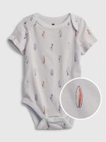 Baby Organic Cotton Mix and Match Print Bodysuit - thumbnail