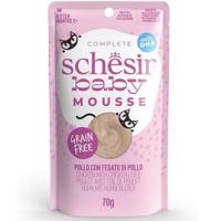 Schesir Baby Mousse Kitten - Chicken With Chicken Liver - 70G