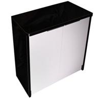 Aqua One Lifestyle 76 Black & Moon Grey Cabinet 60Cm