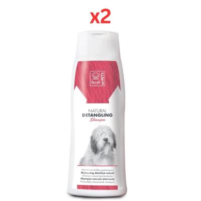 M-Pets Natural Detangling Shampoo For Dog 250ml (Pack of 2)