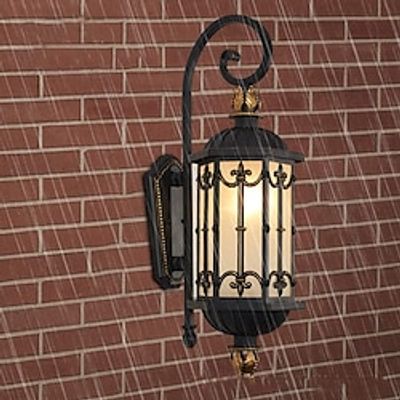 LED Wall Sconce Lighting Fixture IP65 Waterproof Rustproof Aluminum 80cm Glass Lantern Wall Lamp Lantern Courtyard Garden Balcony Villa Decorative Lights 110-240V Lightinthebox LED Wall Sconce Lighting Fixture IP65 Waterproof Rustproof Aluminum 80cm Glass Lantern Wall Lamp Lantern Courtyard Garden Balcony Villa Decorative Lights 110-240V Lightinthebox
