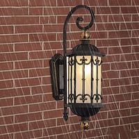 LED Wall Sconce Lighting Fixture IP65 Waterproof Rustproof Aluminum 80cm Glass Lantern Wall Lamp Lantern Courtyard Garden Balcony Villa Decorative Lights 110-240V Lightinthebox - thumbnail