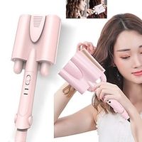 26mm Hair Curler Triple Barrels Ceramic Curling Iron Big Wave Deep Wavy Splint Egg Rolls Electric Fast Automatic Hair Styling Tools Lightinthebox