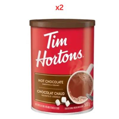 Tim Hortons Hot Chocolate 500G Pack Of 2