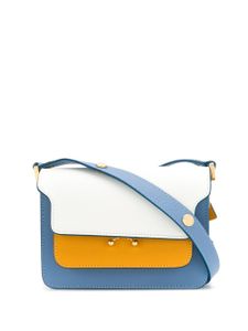 Marni mini Trunk shoulder bag - White