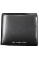 Tommy Hilfiger Black Leather Wallet (TO-16786)