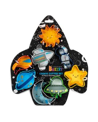 Core Mini Stainless Steel Powder Coated Cookie Cutter 8 Pieces Set Out of this World