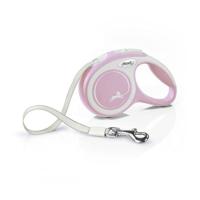 Flexi New Comfort XS Tape Cat/Dog Leash 3M - Rose