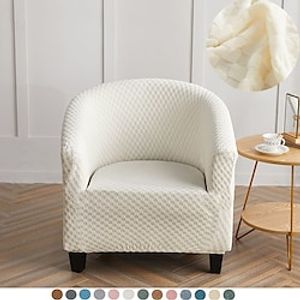 Club Chair Cover Stretch Tub Chair Slipcover, Arm Chair Sofa Cover For Dogs Pet,Washable Couch Furniture Protector Soft Durable Lightinthebox
