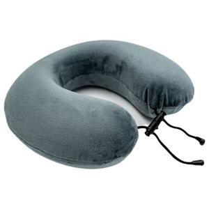 Travel Ready Memory Foam Neck Pillow - Grey