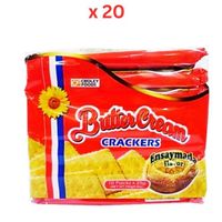 Croley Foods Butter Cream Cracker Ensaymada (10 X 25G), 250G Pack Of 20 (UAE Delivery Only)