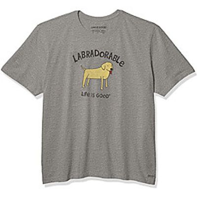 Men's Unisex Tees T shirt Hot Stamping Dog Graphic Prints Animal Plus Size Print Short Sleeve Casual Tops 100% Cotton Basic Designer Big and Tall Gray miniinthebox