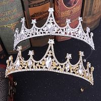 Children's Crown Headwear Girl's Crown Crystal Hair Band Children's Birthday Performance Wedding Accessories Lightinthebox