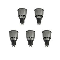 5pcs 7 W LED Spotlight 780 lm GU10 1 LED Beads COB Decorative Warm White Cold White 85-265 V / 5 pcs miniinthebox - thumbnail