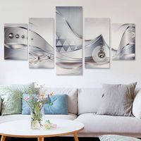 5Pcs Canvas Print Modern Picture Wall Art Decor