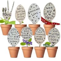 Garden Marker Friendship Gift, Silver Stamped Spoon Plant Markers, Silver Plate Stamped Spoon Garden Markers, Garden Art Marker, Plant Lover Garden Decoration miniinthebox Garden Marker Friendship Gift, Silver Stamped Spoon Plant Markers, Silver Plate Stamped Spoon Garden Markers, Garden Art Marker, Plant Lover Garden Decoration miniinthebox