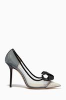 Lani 100 Pumps in Mesh & Leather Lani 100 Pumps in Mesh & Leather