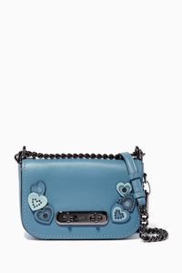 Beechwood Heart-Appliqué Swagger 20 Shoulder Bag