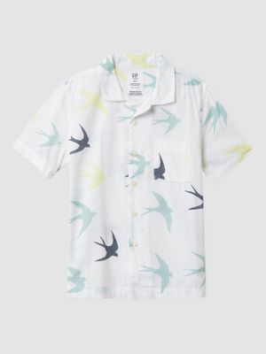 Teen Organic Cotton Resort Shirt Teen Organic Cotton Resort Shirt