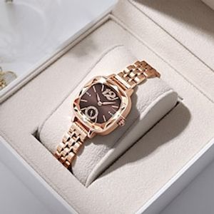 Luxury Women's Quartz Watch Jewelry Diamond Analog Quartz Watch Steel Strap Wristwatch Femme Relógio Feminino Lightinthebox