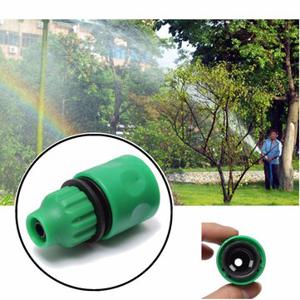 3/8 Inch Garden Water Hose Fast Joint Plastic Spray Nozzle Connector Fitting