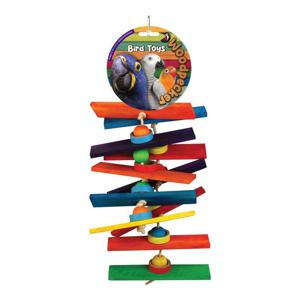Nutrapet Woodpecker Bird Toy Flat Sticks 42 x 16 cm