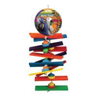 Nutrapet Woodpecker Bird Toy Flat Sticks 42 x 16 cm - thumbnail