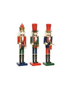 Kaemingk Decoris Pinewood Nutcracker Assorted 1 Piece