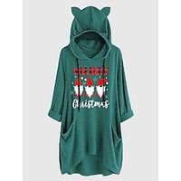 Inspired by Ah My Goddess T-shirt Spandex Pattern Graphic Hoodie For Women's / Puff Balloon miniinthebox - thumbnail