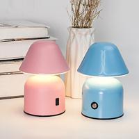 Rechargeable Mushroom Table Lamp Wireless Portable Desk Bar Restaurant Touch Sensor Night Light Bedroom Lighting Fixtures Lightinthebox