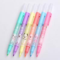 Double Head Drawing Pen Highlighters Marker Pen