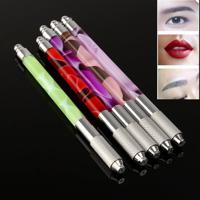 Manual Acrylic Embroidery Eyebrow Tattoo Pen Supplies Tools 5 Colors