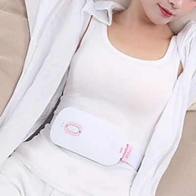 Relieve Menstrual Pain Abdominal Heating Massage Warm Palace Belt USB Rechargeable Vibrating Massage Electric Heating Belt Lightinthebox