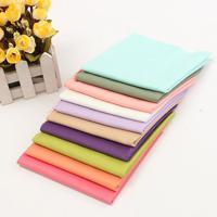 10 Pcs Solid Color Style Design Cotton Fabric DIY Household Goods Patchwork Handcraft Sewing Cloth