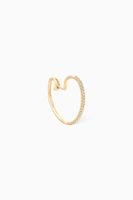 Cloud Medium Single Earring with Diamonds in 18kt Yellow Gold Cloud Medium Single Earring with Diamonds in 18kt Yellow Gold