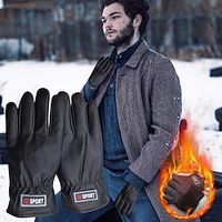 Winter Warm Gloves Men and Women Anti Slip Operation Phone Gloves Hand Warm Hiking Driving Running Cycling Cycling Lightinthebox - thumbnail