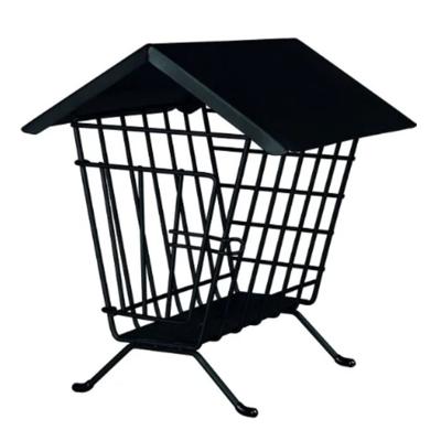 Trixie Free Standing Hay Manger With Roof For Small Pets - Brown 20X23X20cm