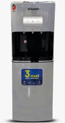 Sonashi Swd-56 Free Standing Water Dispenser Silver - SWD-56 Sonashi Swd-56 Free Standing Water Dispenser Silver - SWD-56