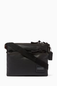 Pacer Cross-Body Bag in Smooth Leather