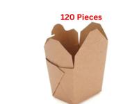 Hotpack 26 Oz Kraft Square Box 120 Pieces - KSB26