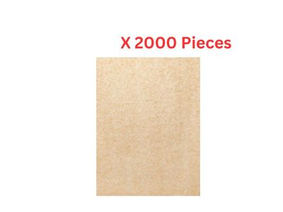 Hotpack Brown Sandwich Wrap 2000 Pieces - BSW3040