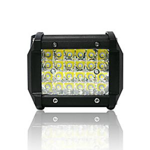 72W Spot LED Work Light Bar 24LED Light Bar Car Truck SUV ATV Trailer Pickup Driving LED Beams 6000K miniinthebox