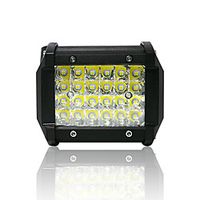72W Spot LED Work Light Bar 24LED Light Bar Car Truck SUV ATV Trailer Pickup Driving LED Beams 6000K miniinthebox - thumbnail