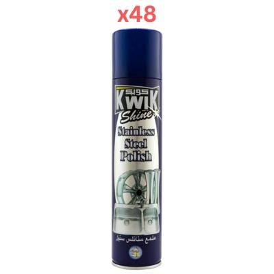 Kwik Stainless Steel Polish 300Ml Pack Of 48