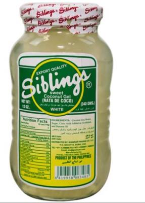 Sibling Sweet Coconut Gel 340Gm