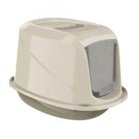 Georplast Galaxy Jumbo Cat Litter Box - Beige (Pack Of 2)